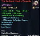 The Restored Hand of Serenity