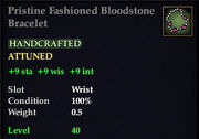 Fashioned Bloodstone Bracelet