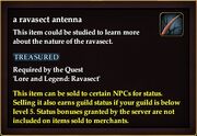 A ravasect antenna