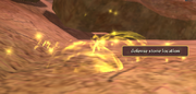 Defense stone location