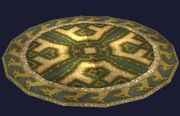Round Rug of the Eternal Hunt (Visible)