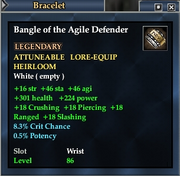 Bangle of the Agile Defender