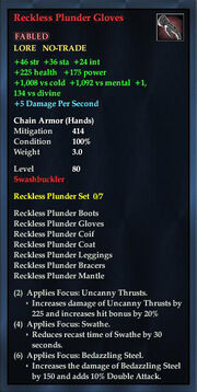 Reckless Plunder Gloves