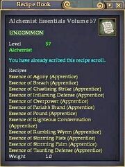 Alchemist Essentials Volume 57