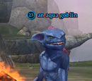 An aqua goblin