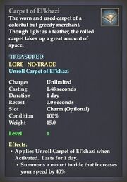 Carpet of El'khazi summoner