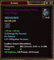 Illuminate's Crashing Waves Arm Wraps