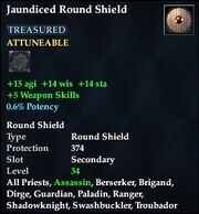 Jaundiced Round Shield