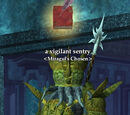A vigilant sentry