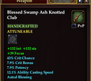 Blessed Swamp Ash Knotted Club