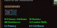 Facet of the Sandstorm