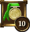 Achievement Icon ribbon green gold circle 10.png