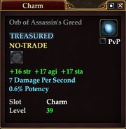 Orb of Assassin's Greed