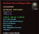 Resilient Woven Dhalgar Helm