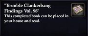 Termble Clankerbang Findings Vol. 98 (House Item)