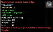 Vambraces of Swamp Knowledge