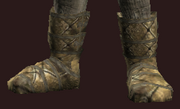 Hanshi's Foot Wraps of the Tiger (Equipped)