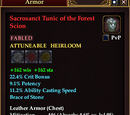 Sacrosanct Tunic of the Forest Scion
