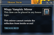 Wispy Vampiric Mirror