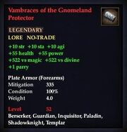 Vambraces of the Gnomeland Protector