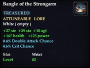 Bangle of the Strongarm
