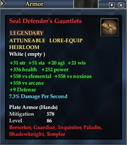 Seal Defender's Gauntlets