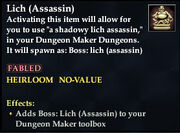 Lich (Assassin)