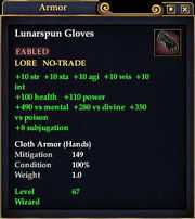 Lunarspun Gloves