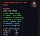 Centered Jerkin of the Lava Lotus
