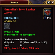 Naturalist's Sewn Leather Gloves