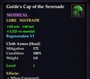 Guide's Cap of the Serenade