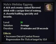Nyla's Holiday Eggnog