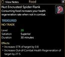 Nut Encrusted Spider Flank