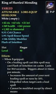 Ring of Hurried Mending