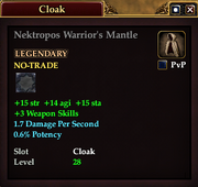 Nektropos Warrior's Mantle