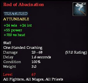 Rod of Abacination