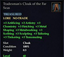Tradesman's Cloak of the Far Seas