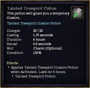 Tainted Treespirit Potion
