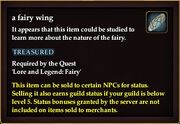 A fairy wing