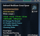 Imbued Brellium Great Spear