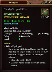 Candy-Striped Shiv