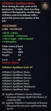 Al'Kabor's Spellborn Robe