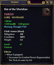 Hat of the Meridian