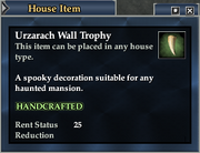 Urzarach Wall Trophy