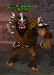A Terrok gladiator