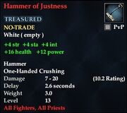 Hammer of Justness