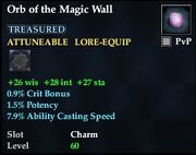 Orb of the Magic Wall