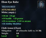 Ebon Eye Robe