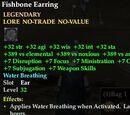 Fishbone Earring