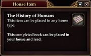 The History of Humans (House Item)